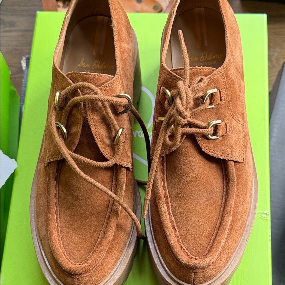 Sam Edelman Brown Suede women’s Shoes